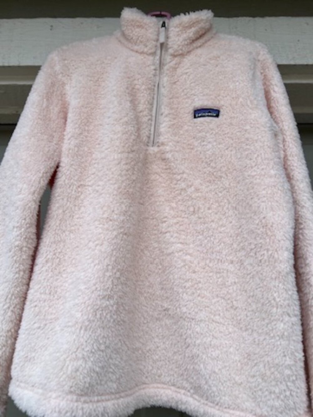 Patagonia Los Gatos / sherpa-style quarter zip fleece